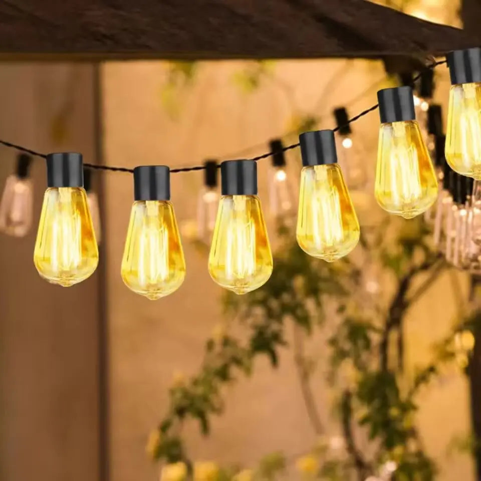 1PC Solar Bulbs String Lights,Outdoor Waterproof Garden Lamps,Garden,Terrace,Balcony,Camping,Party Retro Decoration  Fairy Lamps