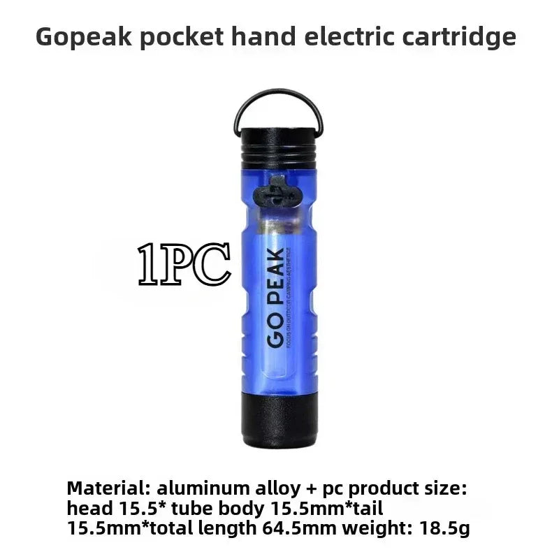 GOPEAK New 7 Colors 5050 Small Light Outdoor Key Clip Cap Led Long Endurance Disaster Relief Emergency Pocket Mini Flashlight