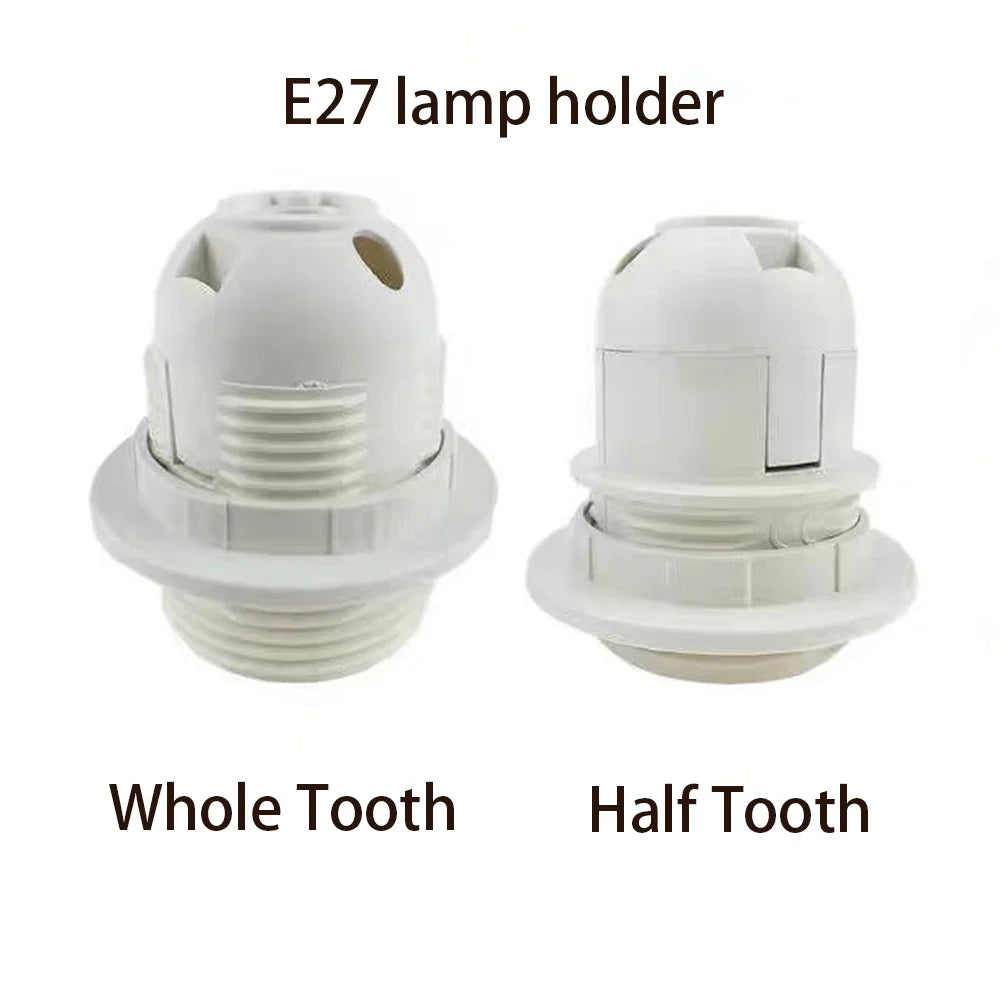 1.8M Lamp Base Holder Power Cord Cable E26 E27 EU/US Hanging Pendant LED Light Fixture Socket Cord Adapters With Switch Wire