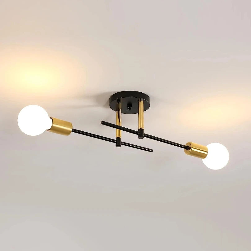JOYINLED Hot Sales Modern Chandeliers  2/4/6/8BG Simple Decoration Ceiling Lamp Flush Mounted Indoor Room Lights Ceiling
