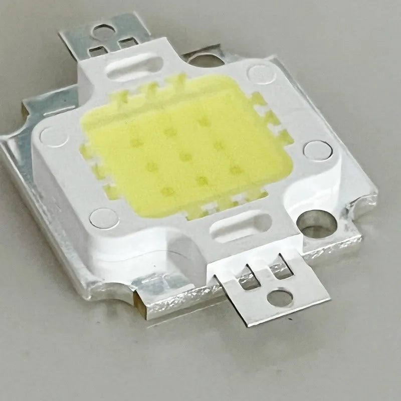 10pcs 10W LED High power LED floodlight bead 10000k 20000k 30000k cool white 900mA 9-12V 800-1000LM 30mil Chip
