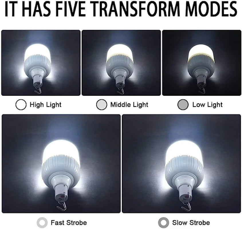 USB Rechargeable LED Multifunctional Emergency Lights House Outdoor Portable Lanterns Emergency Lamp Lantern BBQ Camping Light