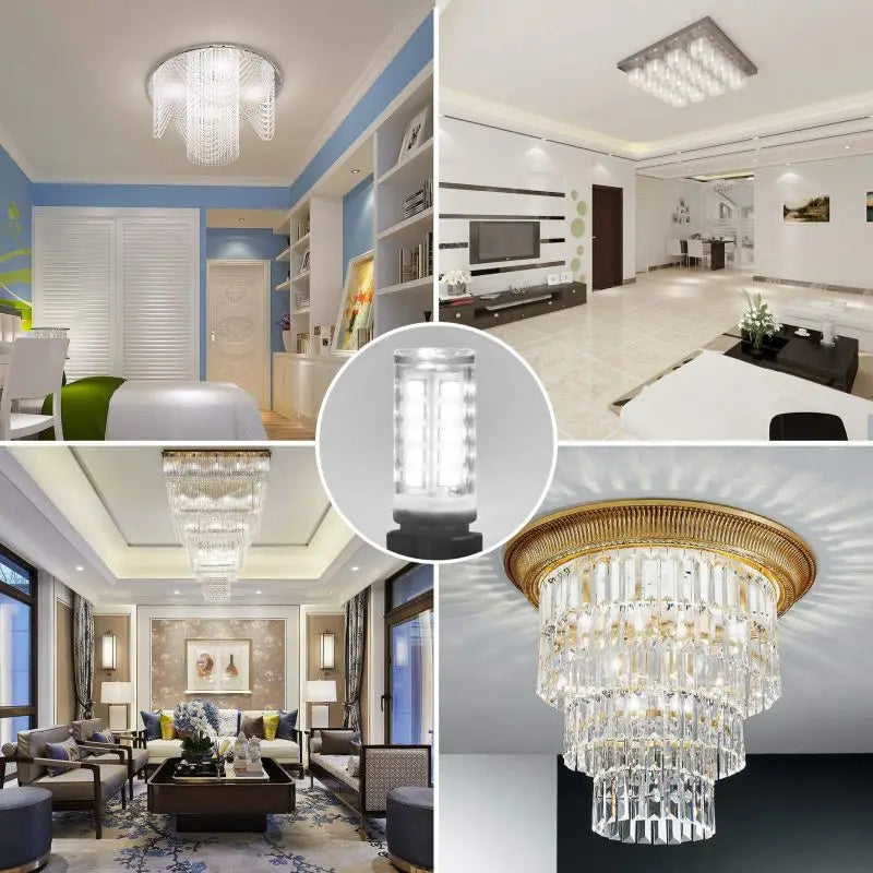 10 Pcs Brightest G9 LED Lamp AC220V Ceramic SMD2835 LED Bulb Warm/Cool White Spotlight replace Halogen light wholesale