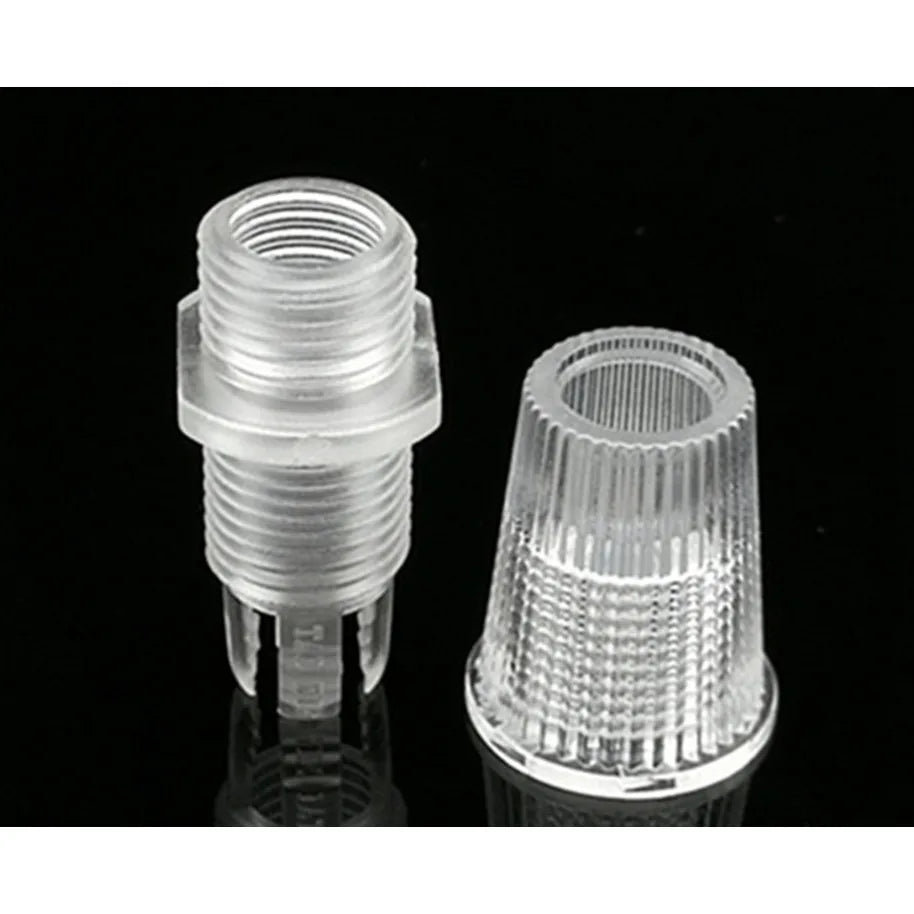 10pcs Plastic Cable Strain Reliefs Electric Wire Cable Clamps Male M10 Thread Cord Grips