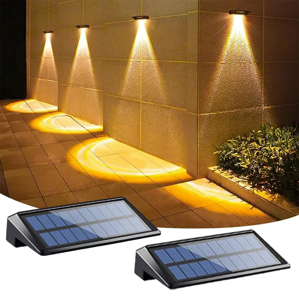 Outdoor Solar Clamp On Motion Sensor Lights Waterproof Work Light 3 Lighting Modes Camping Lamp Fence Walls Garage Led Lamps