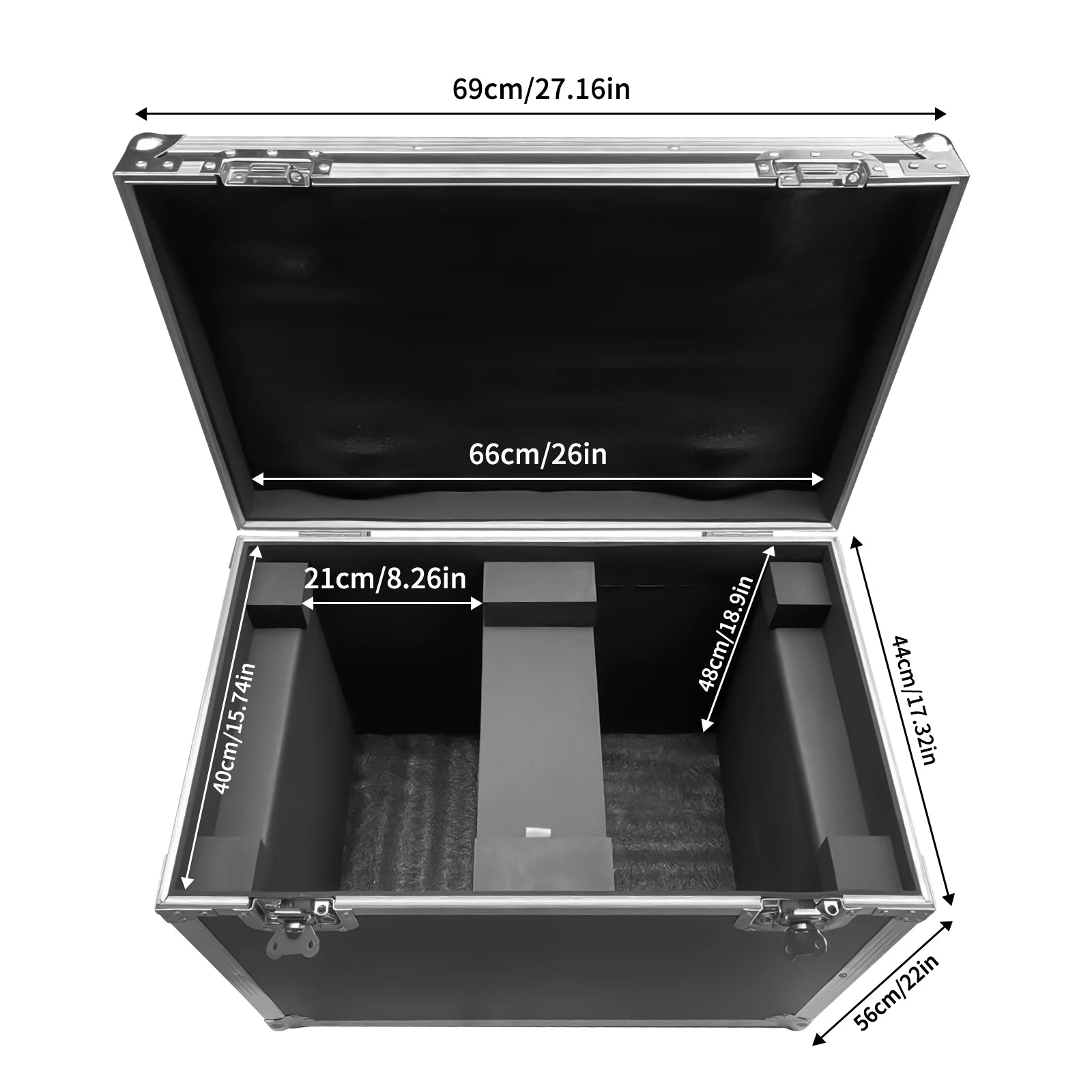 Flight Cases G-Tour Style Airline Case for 2PCS 7R 230W Moving Head Lights Stage Equipment