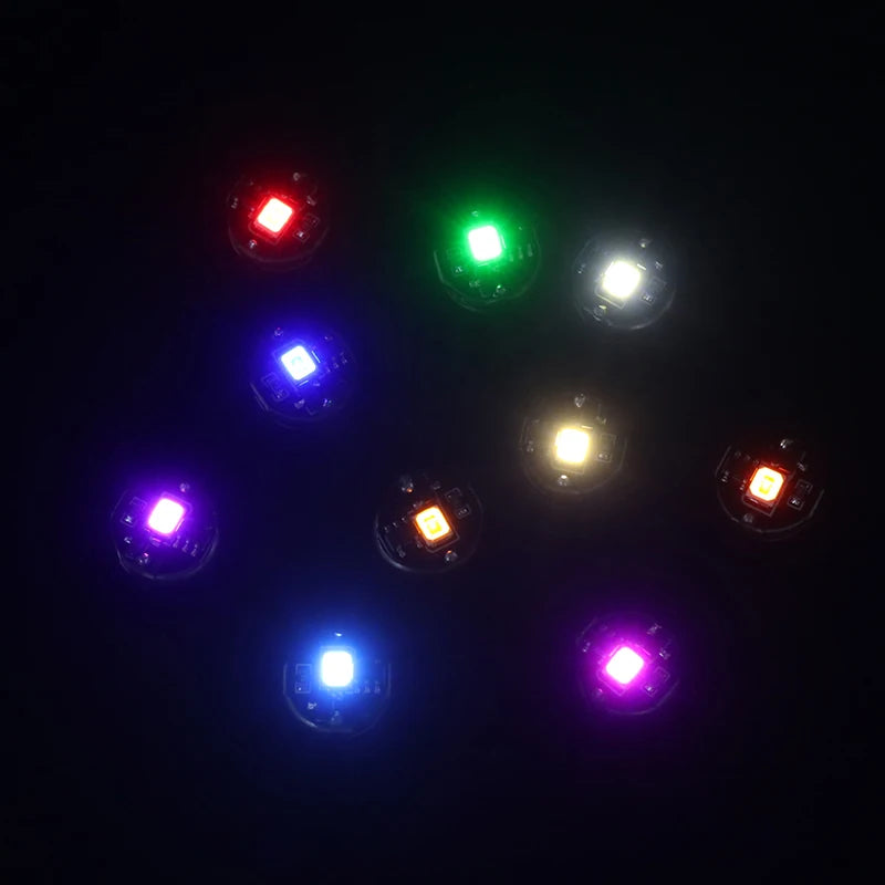 Colorful Magnetic Control Lamp Wireless LED Light Magnet Induction Lamp + Button Battery DIY Toys Robot Landscape Model