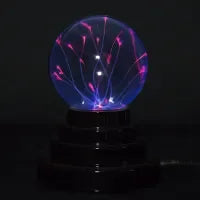 3inch Novelty Magic Plasma Touch Sensitive Lamp Child Holiday Gift Indoor Desktop Decoration Glass Ball Night Lights