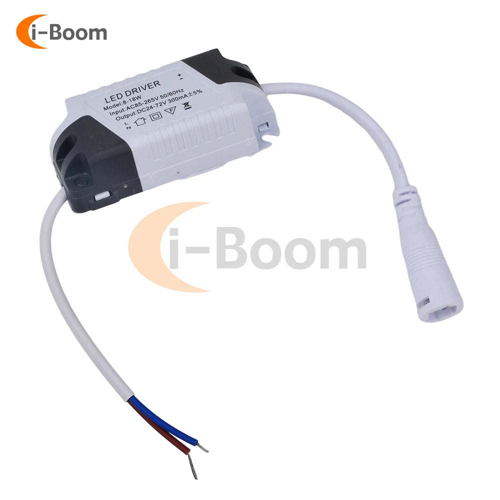 LED Constant Current Driver AC85-265V 3-4W 4-7W 8-12W 12-18W 18-24W 24-36W Power Supply Adapter Transformer for Panel Light