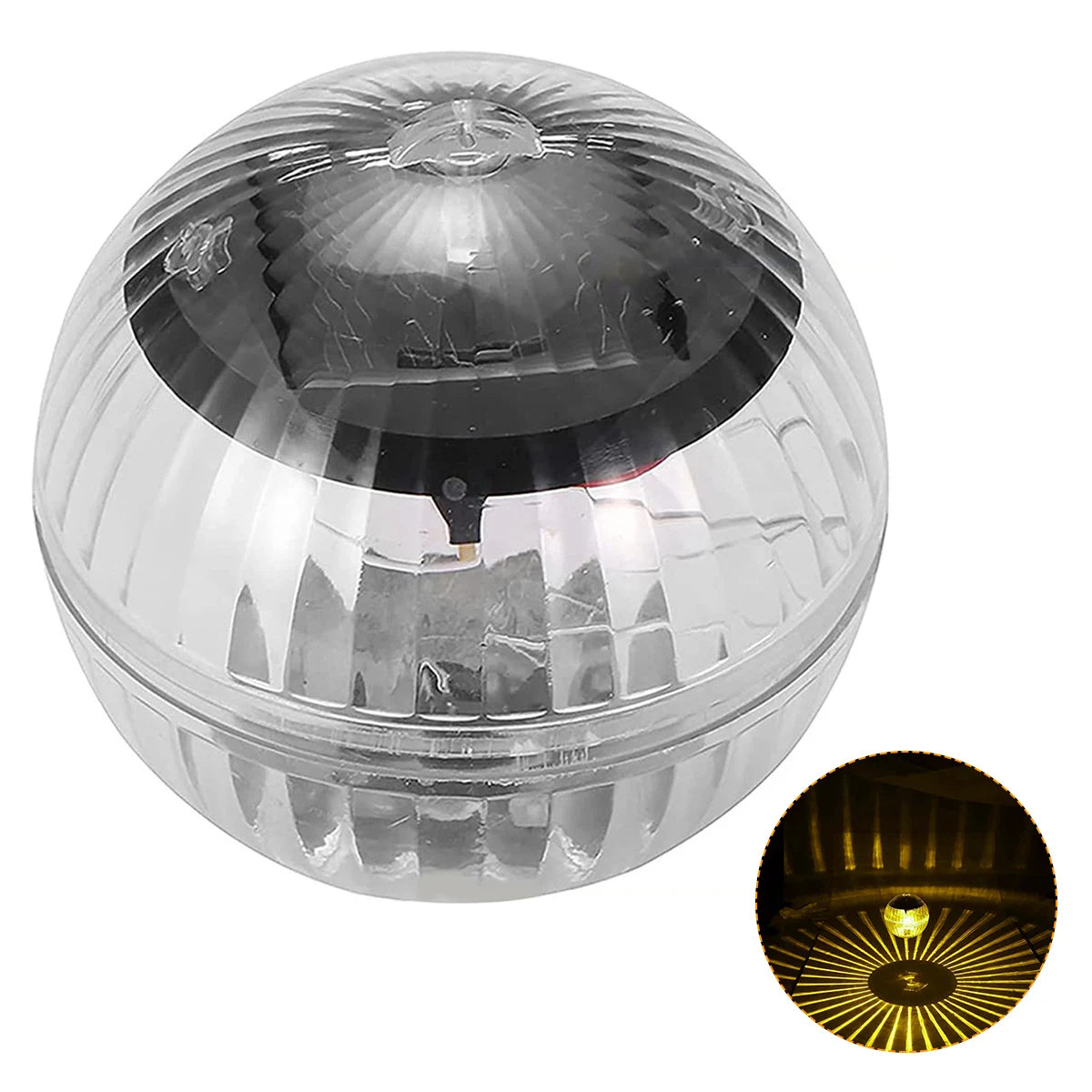 Solar Floating Pool Light Waterproof LED Solar Glow Ball Lamp Decoration for Pools Pond Fountain Garden Party Tub Home Decor
