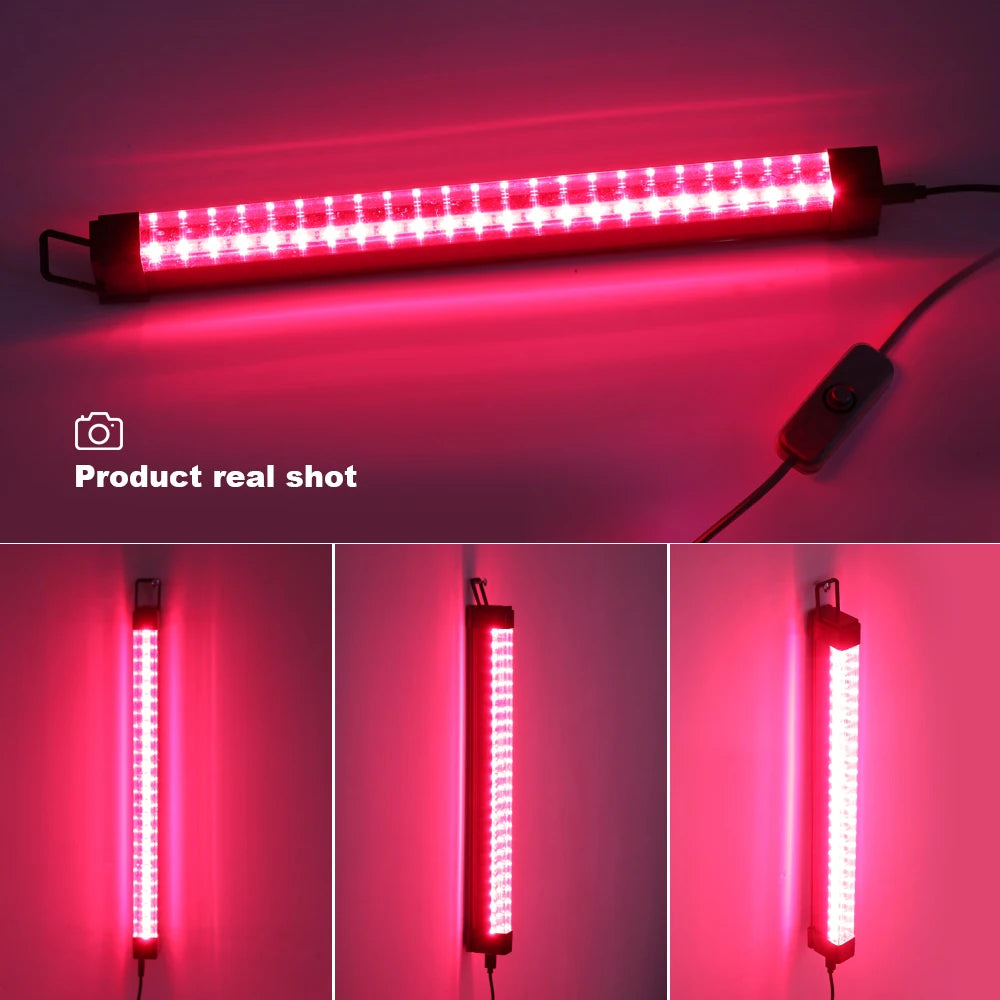 LED Red Light Healthcare Lamp T8 LED Tube Light USB 5V For Full Body Face Near Infrared Light Beauty Health Lamp LED Tube