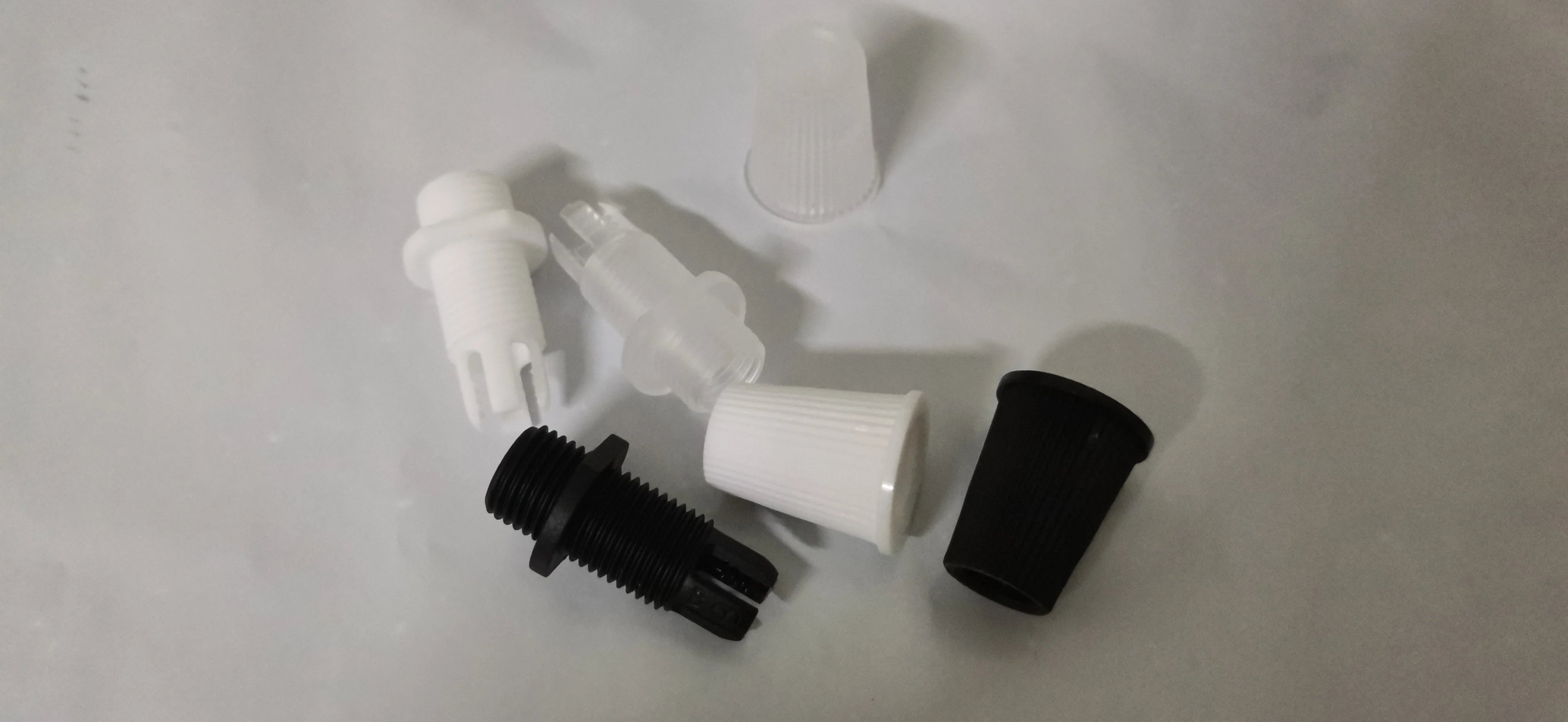 10pcs Plastic Cable Strain Reliefs Electric Wire Cable Clamps Male M10 Thread Cord Grips