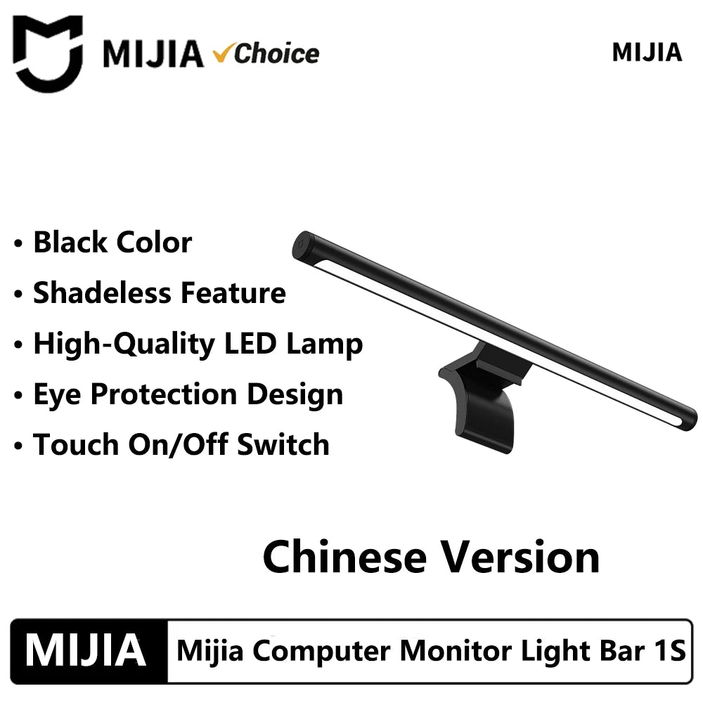 NEW MIJIA Computer Monitor Light Bar 1S for PC Monitor LED Lamp Screen Hanging Light Student Eyes Protection Reading Learning