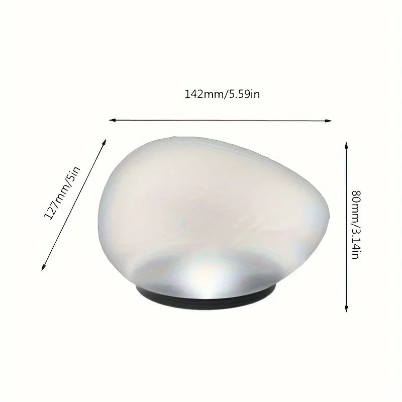 Solar Outdoor Waterproof Garden Light Cobblestone Shaped Lamp Decorative for Yard Lawn Patio Pathway Garden Christmas Decoration