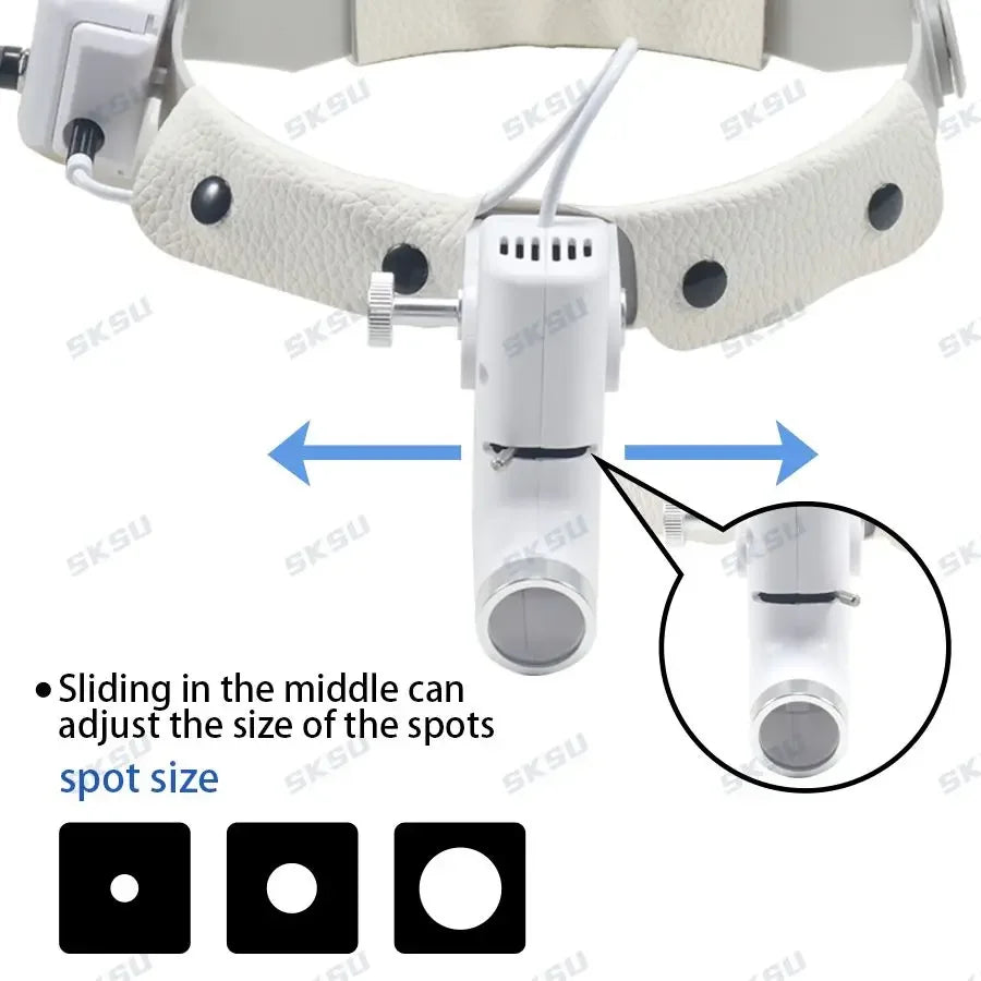 5W LED ENT Dental Headlight Lamp for Dental Loupes Surgical Lights Medical Dentistry Surgery Light for Dentists