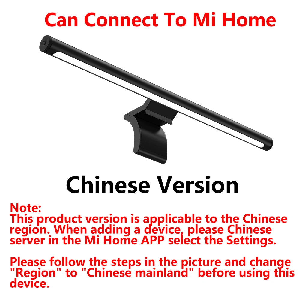 NEW MIJIA Computer Monitor Light Bar 1S for PC Monitor LED Lamp Screen Hanging Light Student Eyes Protection Reading Learning