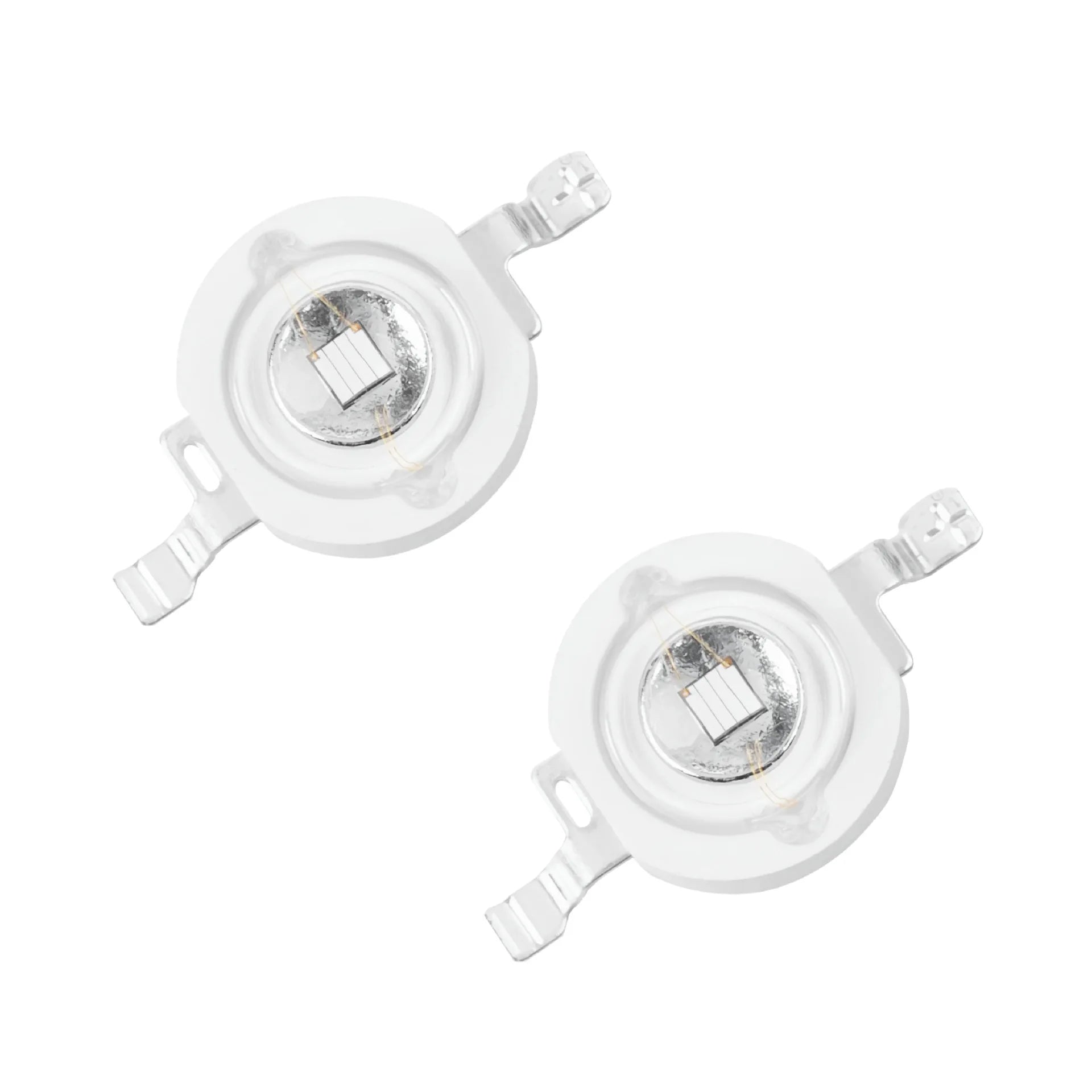 50pcs 3W LED chip UV High power bead Light 365 375 380 395 400 410 420 430nm Silicone Len High temperature resist
