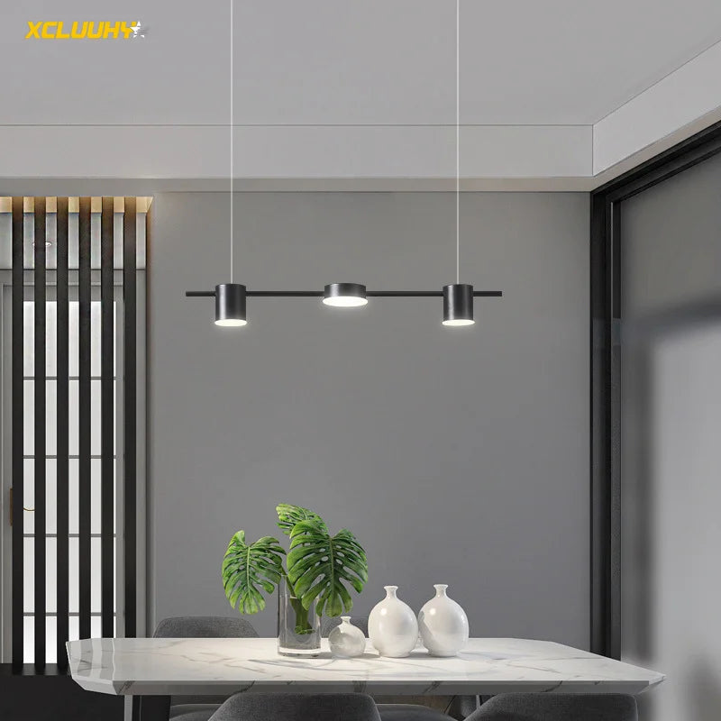 Modern Led Living Room Chandeliers Dining Table Ceiling Chandelier Kitchen Hanging Light Fixture Dimmable Indoor Lighting Lamp