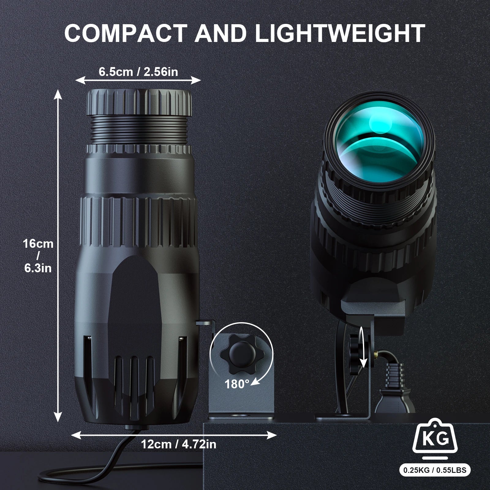 U'King 4Pcs 10W LED Mini Spotlights With Remote Manual Focus RGBW Pinspot Stage Light For DJ Disco Bar Club Show Wedding Party