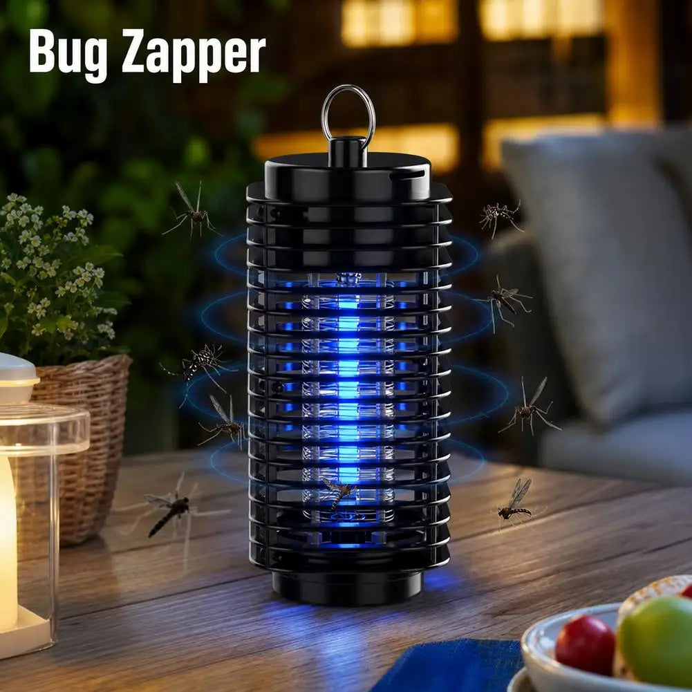 Electric Mosquito Zapper UV Insect Killer Lamp Ultra Quiet Bug Fly Trap with Safety Grid Indoor Hanging Bug Zapper EU Plug