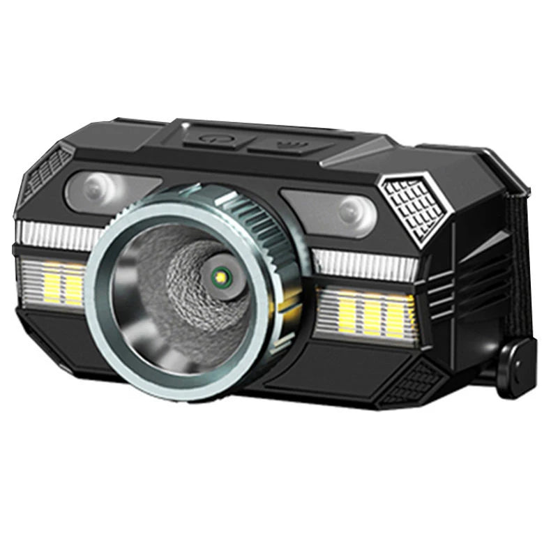 WARSUN WD09 Powerful Led Headlamp Headlight Zoom Head Lamp Flashlight 18650 battery USB Rechargeable Fishing Lantern Head Torch