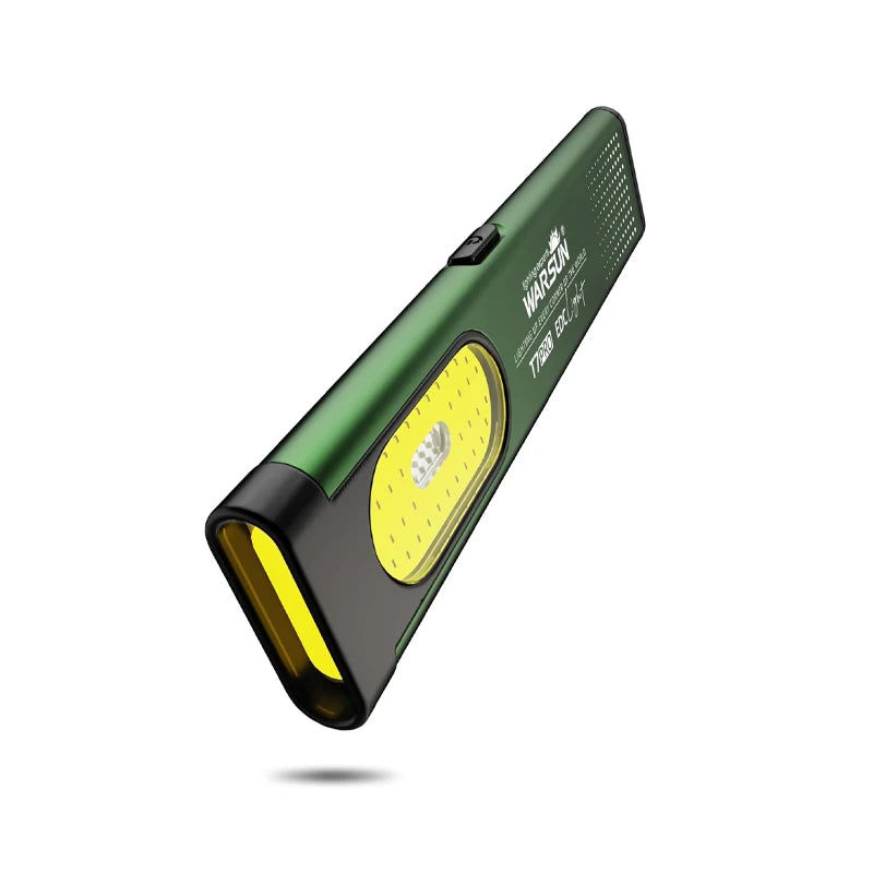 Warsun T7 LED Keychain Flashlight 650Lm Portable Mini Torch Light Pocket Lantern with Magnet Flood Work Light