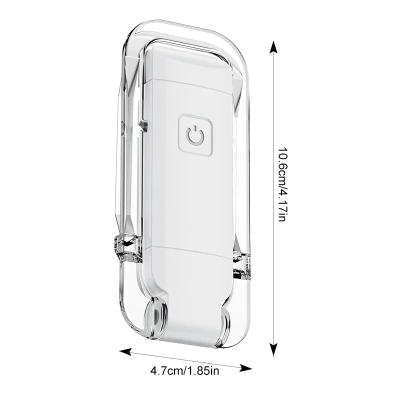 Mini Light Reading Clip Light LED Small Night Light USB Charging Adjustable Brightness Eye Protection Portable Smart Book Lamp