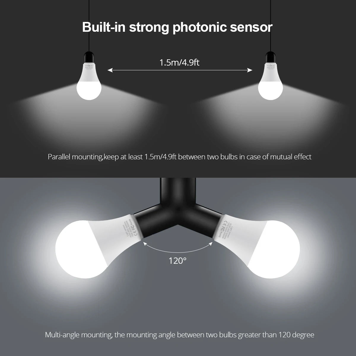 15W E27 LED Light Control Sensor Bulb 110V 220V Auto Dusk ON Dawn OFF LED Lamp Day Night Light For Garden Porch Outdoor Lighting