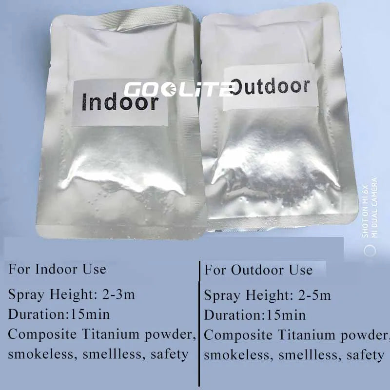 Cold Sparks Ti Powder 100g Machine Metal Consumables For Cold Spark Fountain Firework-s Sparkular Machine Wedding Stage 1-50 bag