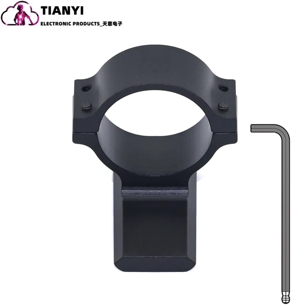 25.4mm/30mm Sight Holder 25.4mm Flashlight Holder Fixture Aluminum Alloy Sight Holder