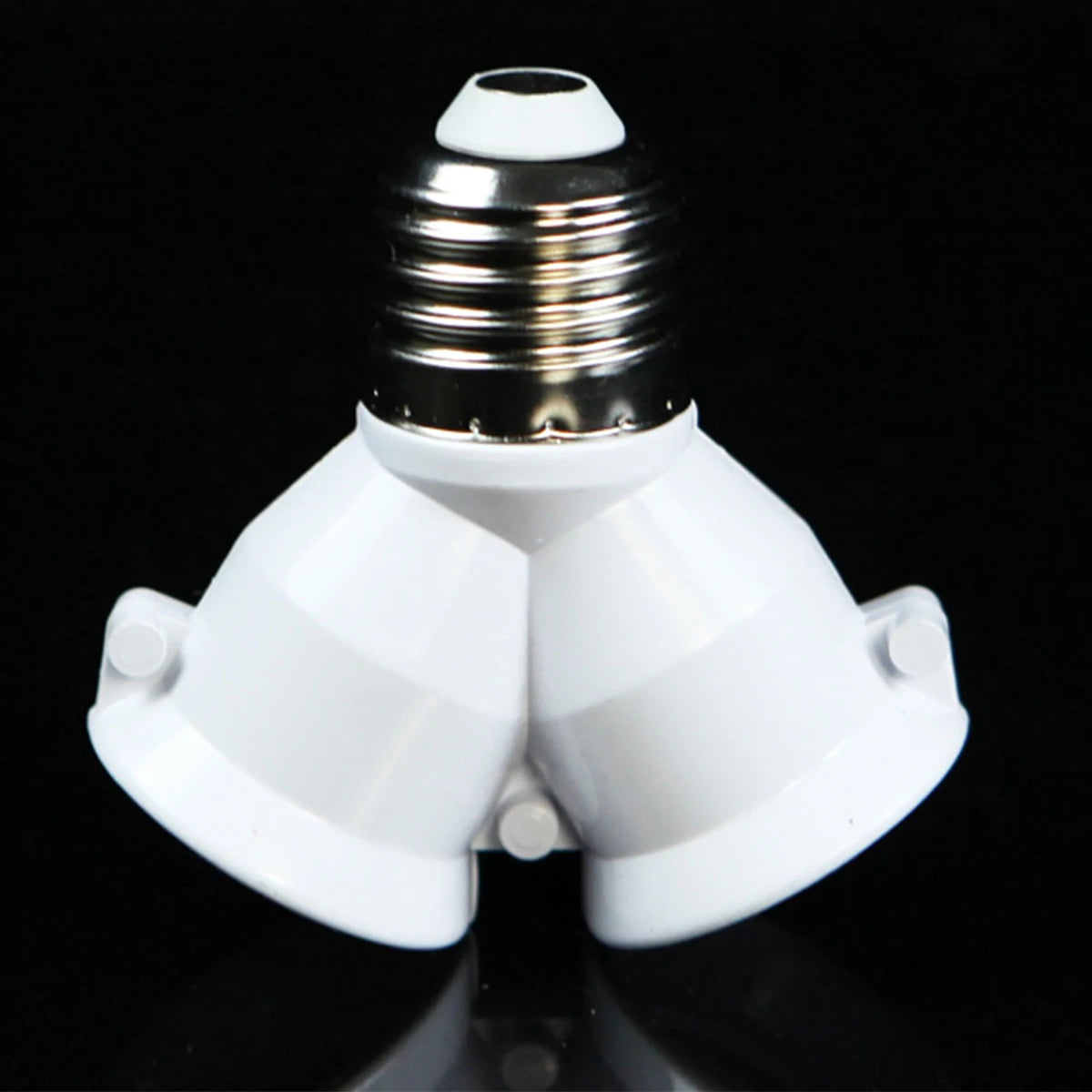 Screw 2-e27 Lamp Bulb Socket Bulb-socket Light-holder Lighting-accessories Halogen-light-lamp Holder 2in1 Double E27 Buld-socket