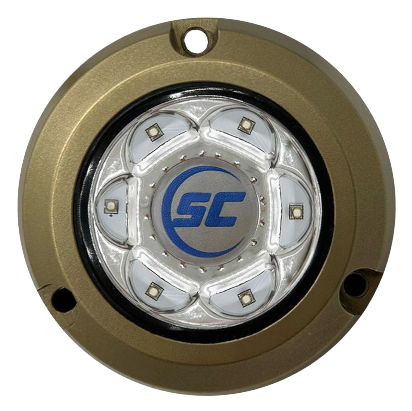 Shadow Caster Sc2 Underwater Led Light  Bimini Blue 12V Bronze Surface Mount