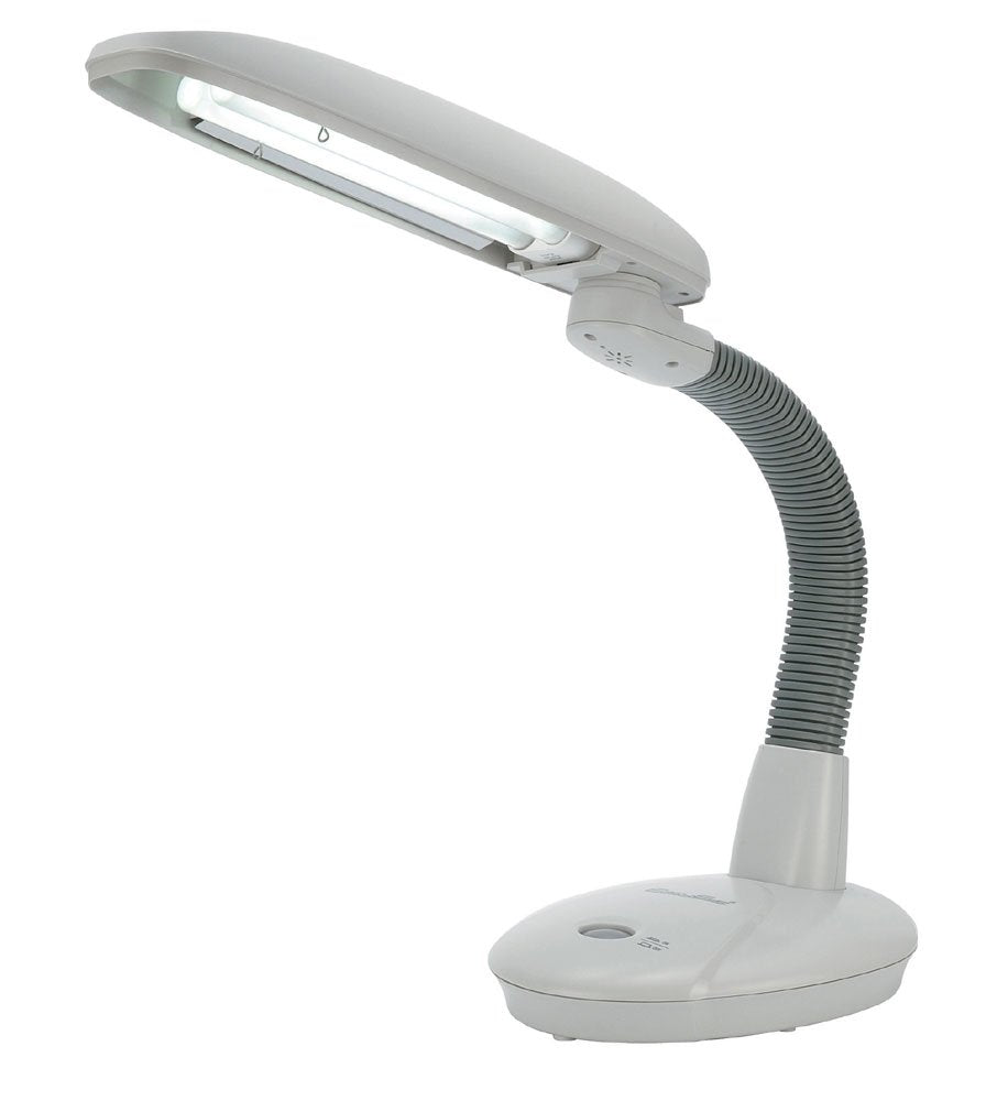 EasyEye Energy Saving Desk Lamp  Grey (2tube)