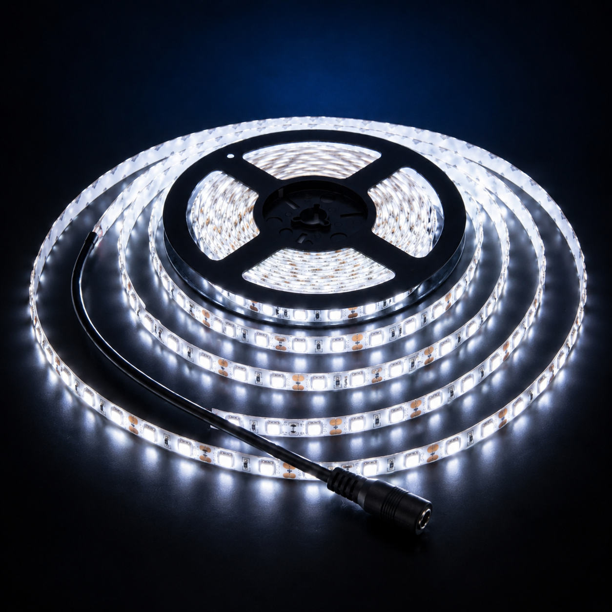 300 LED Strip Light 5M White Non-Waterproof Indoor Flexible Lighting