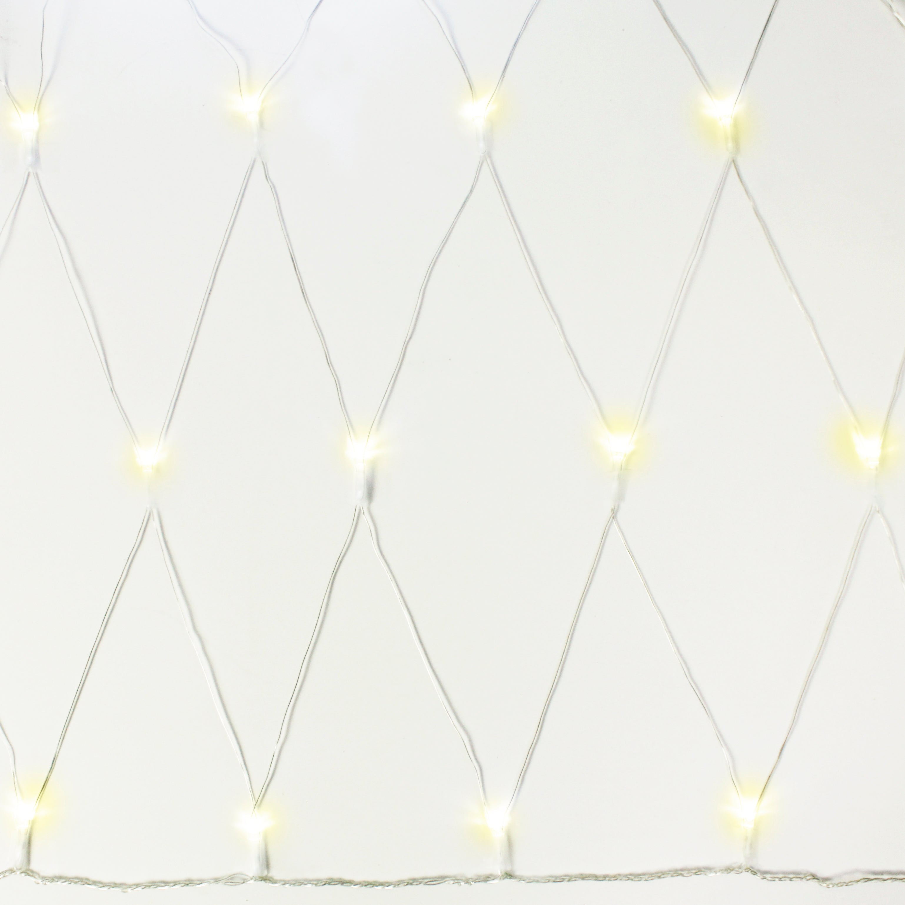 100 LED Net String Lights - Warm White