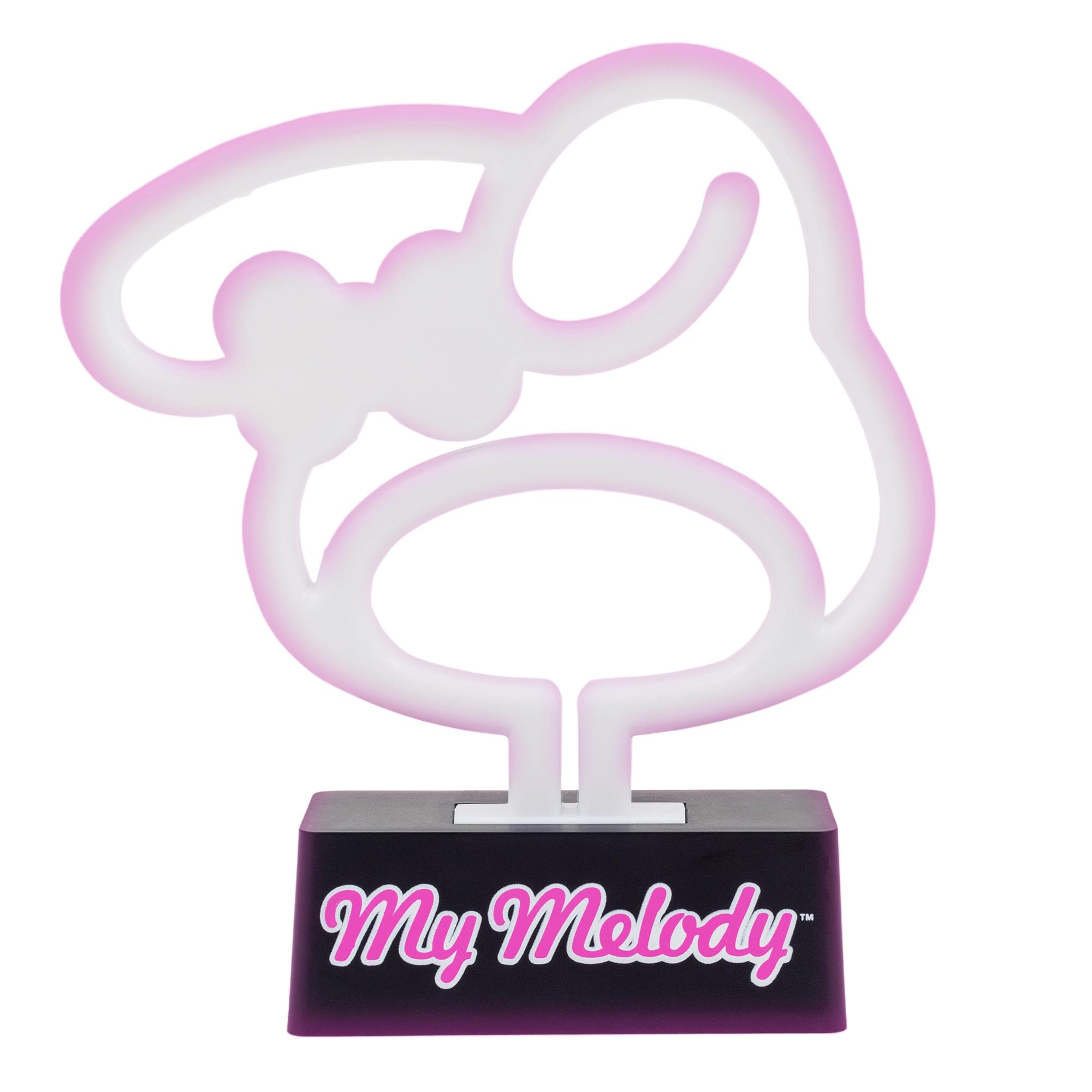 Sanrio My Melody Silhouette 7-Inch Led Neon Mood Light