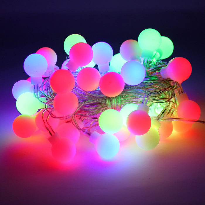 100 LED String Light Bulb with connector - Multicolor