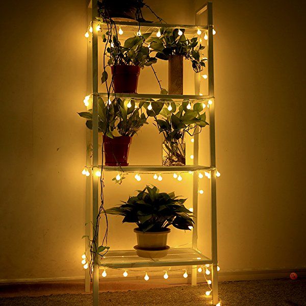 100 LED String Light Bulb with connector - Warm White
