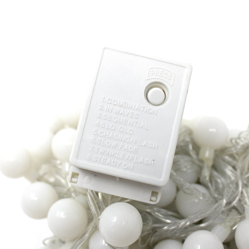 100 LED String Light Bulb with connector - Warm White