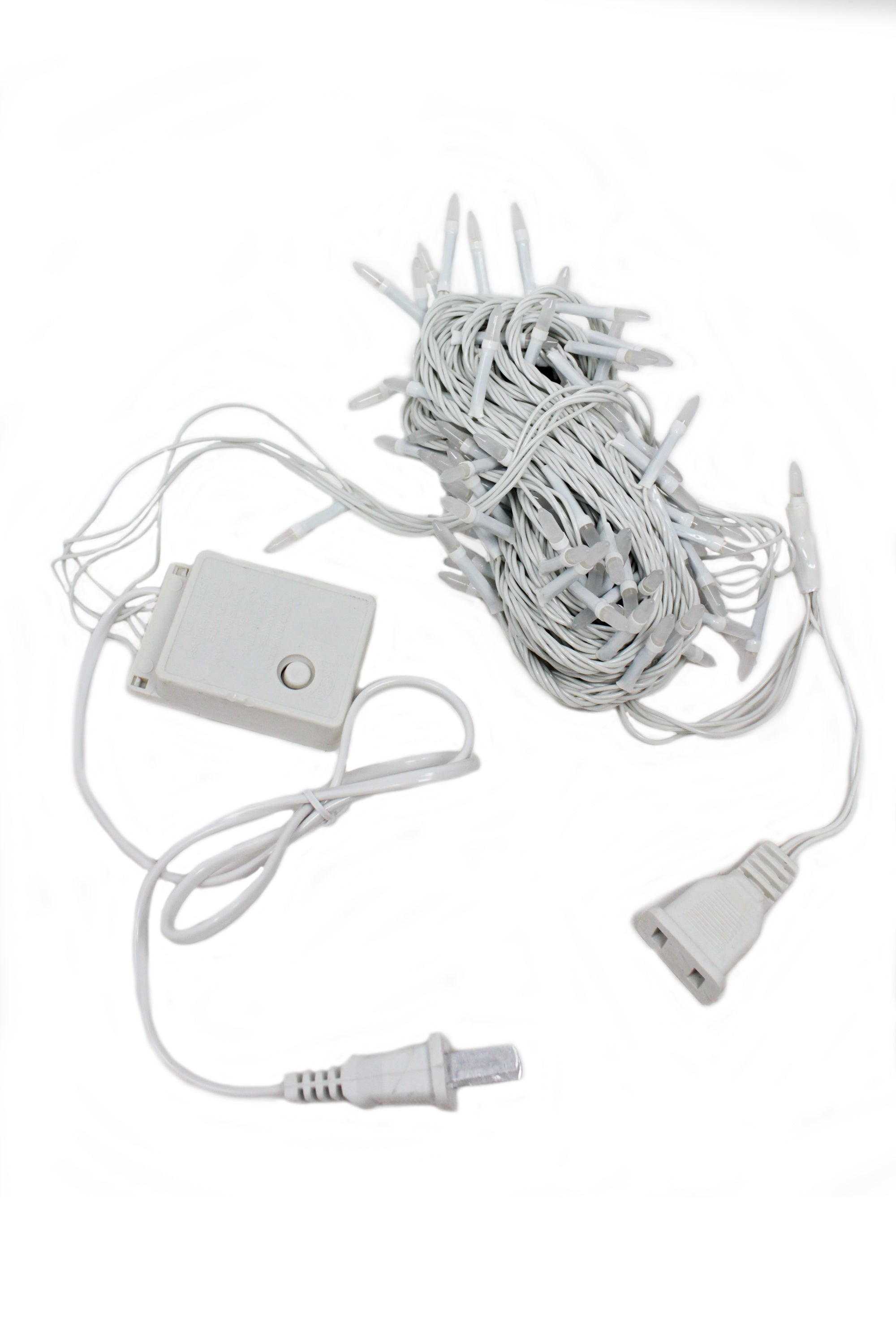 100 LED String Light with Connector - Green