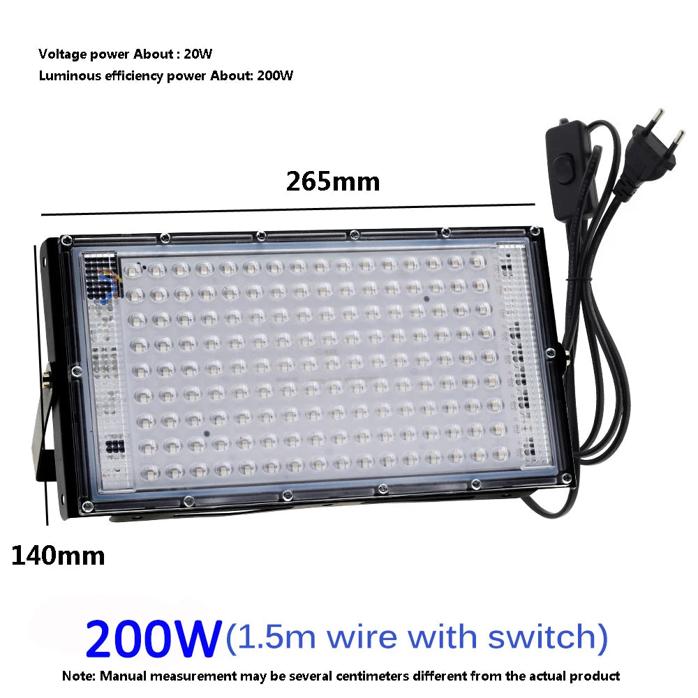 Led 100W 300W Purple Light 365nm UV Curing Lamp 395nm Fluorescent Detection Lamp Shadowless Glue UV Curing lamp Green Oil Resin