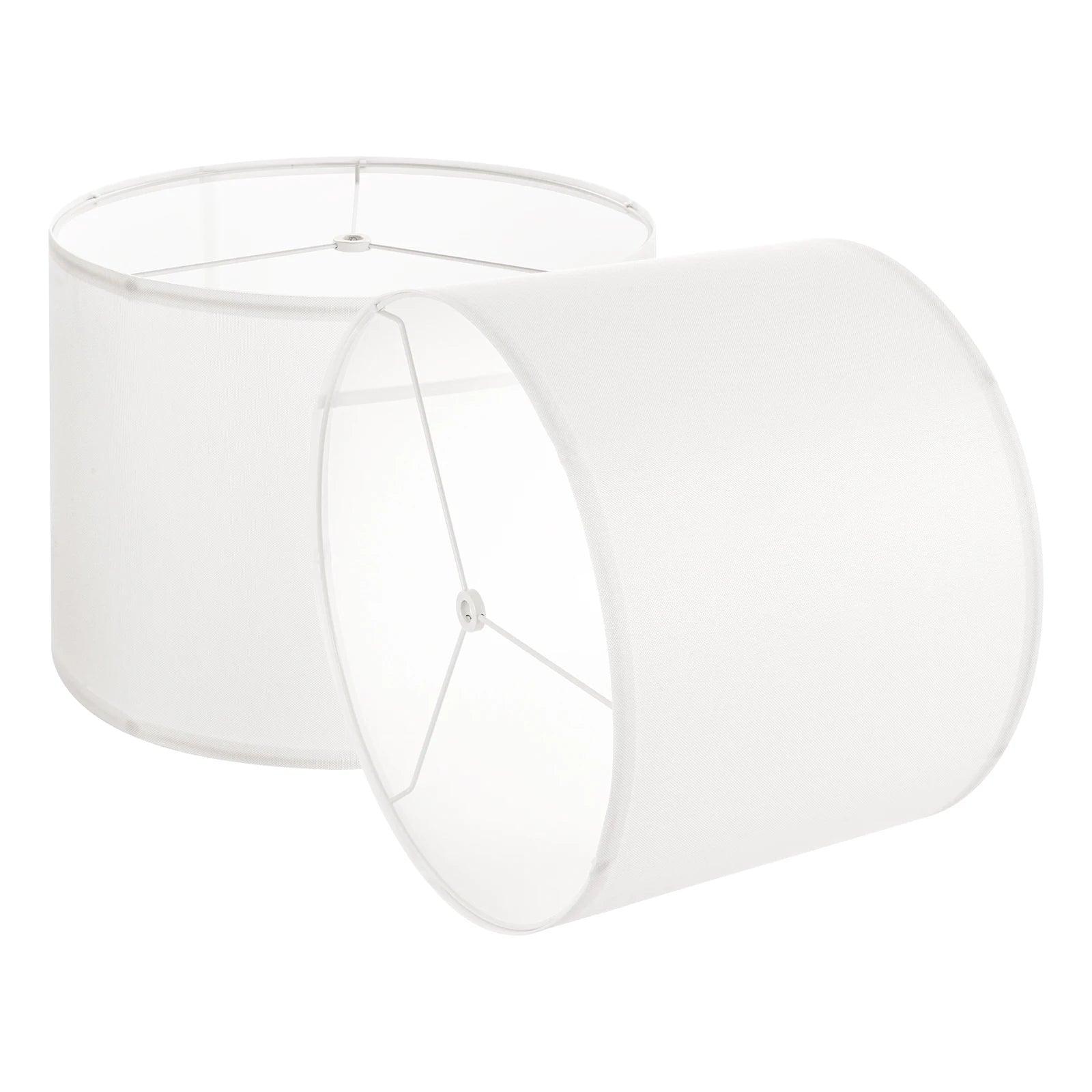 SucceBuy Drum Lamp Shade Medium Drum Linen Lampshade Replacement Lamp Shade for Table Lamps Floor Lamps Pendant Lights