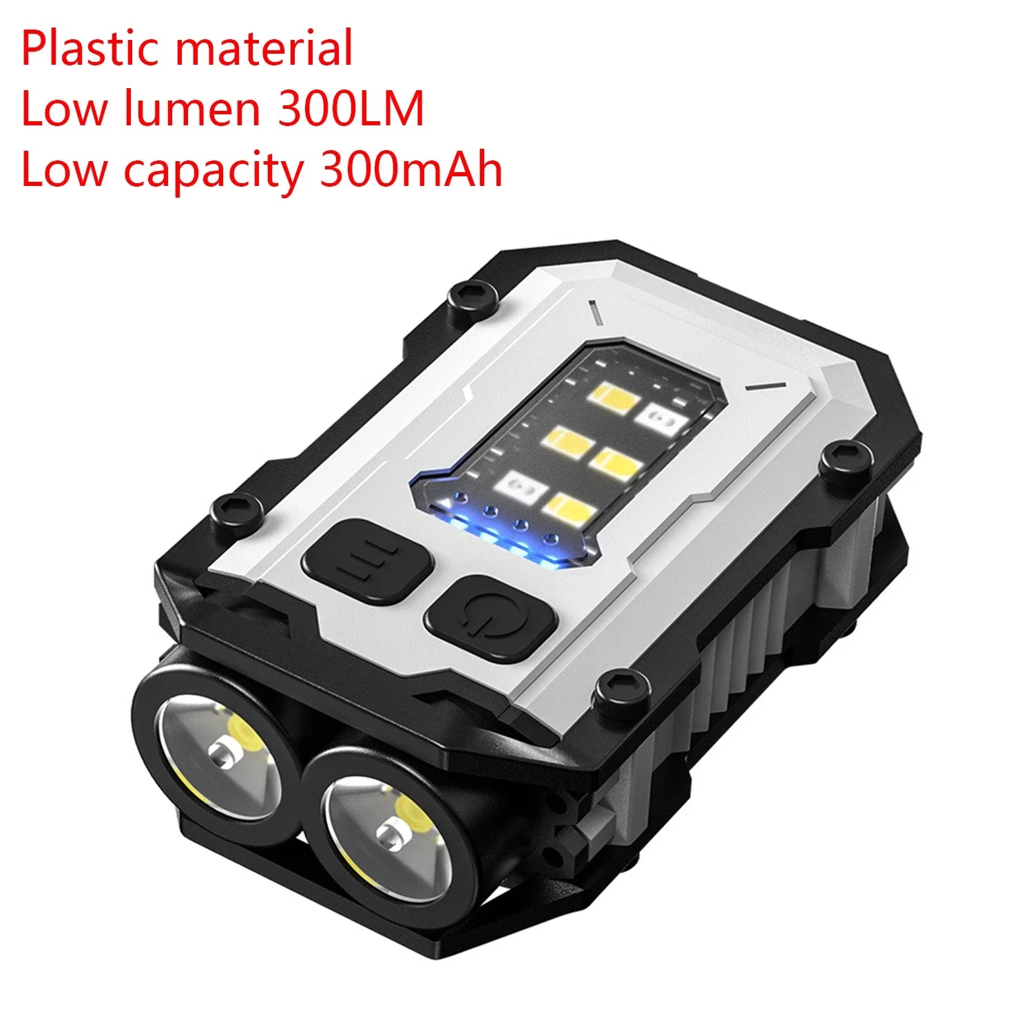 LED Magnetic Work Light Portable Rechargeable Mini Flashlight Multi Outdoor Camping Emergency Car Repair Torch with COBSidelight