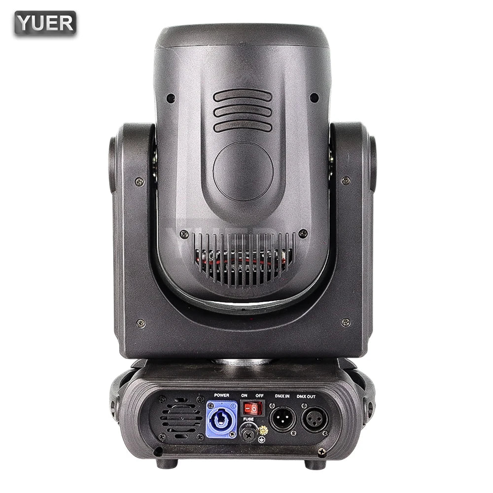 250W LED Beam Spot Moving Head Light Focus Frost Ainbow Effect LCD Display Screen DMX512 Light DJ Disco Bar Party Stage LIghting