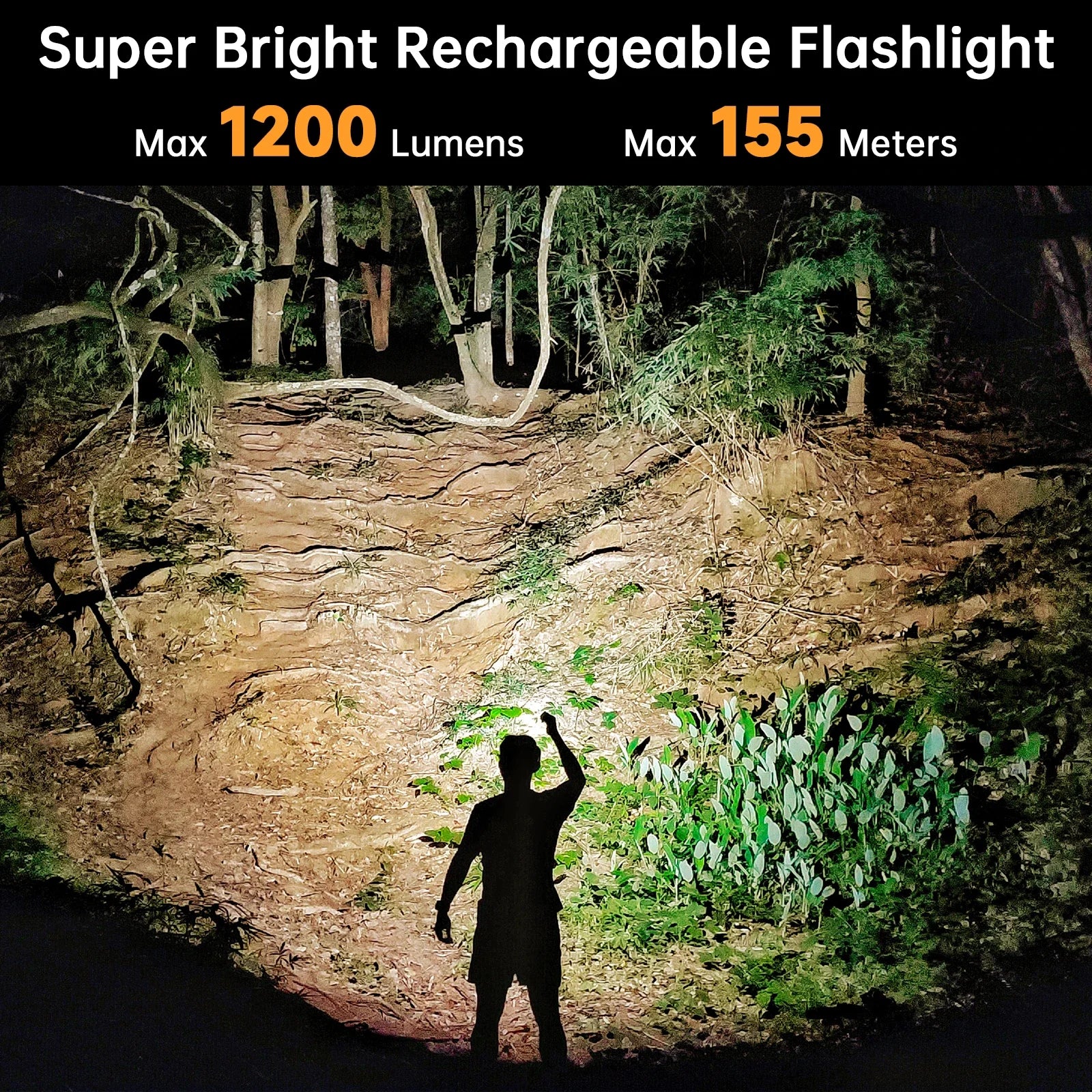 Wurkkos FC11C Nichia 519A Powerful 18650 Flashlight, USB C Rechargeable,Buck Circuit 1200Lumens with Magnetic Tail