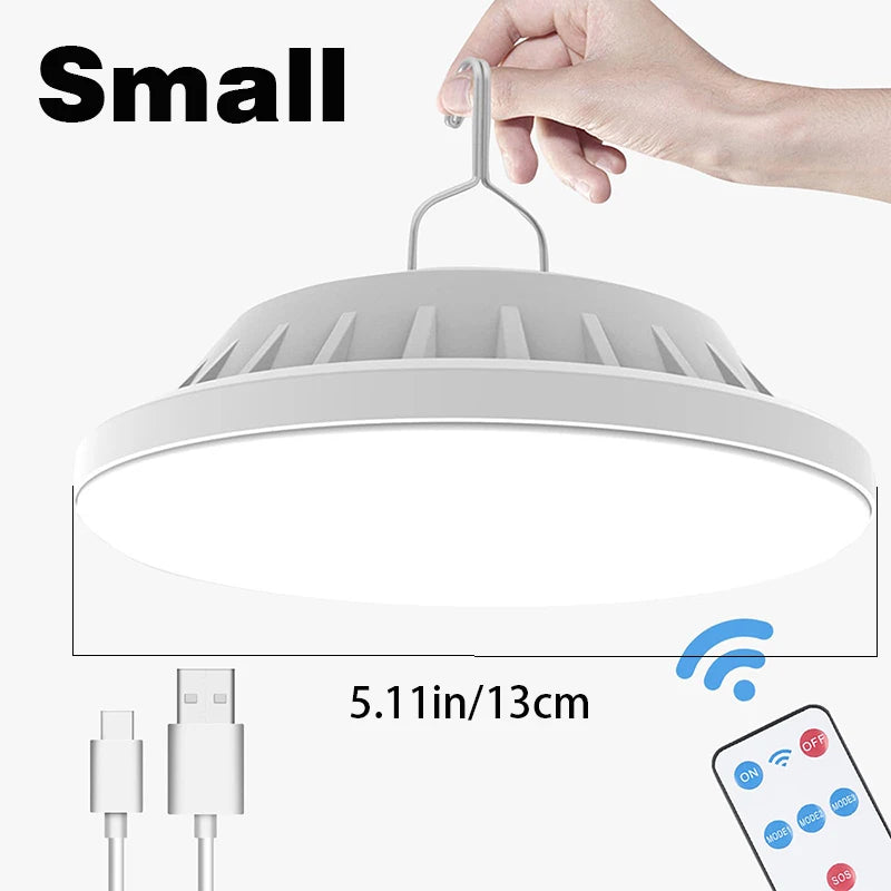 Outdoor Lighting LED Leaf Camping Lamp Hung Emergency Solar USB Rechargeable Tent Camping Lights Fishing Travel Lanterns