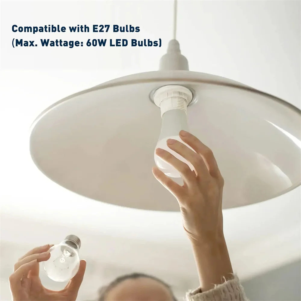 1.8M Lamp Base Holder Power Cord Cable E26 E27 EU/US Hanging Pendant LED Light Fixture Socket Cord Adapters With Switch Wire