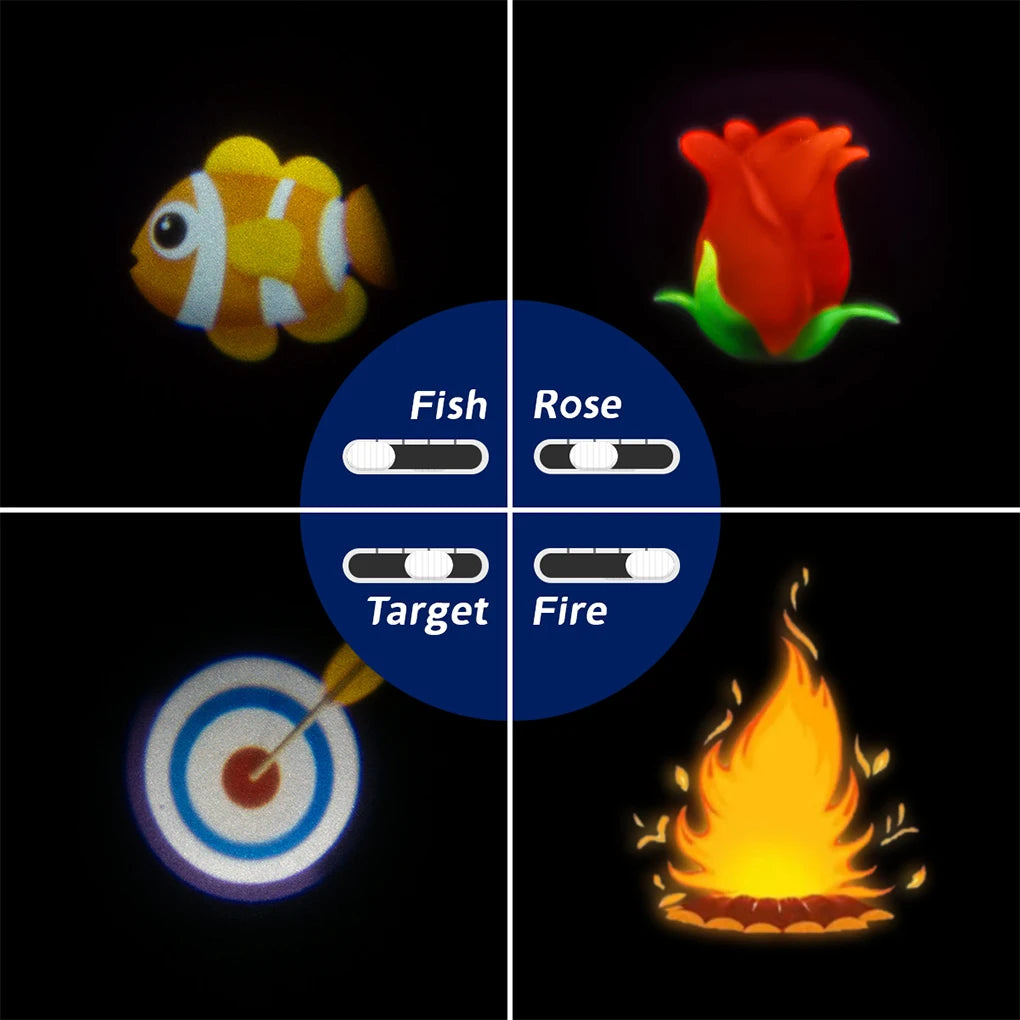 LED Motion Sensor Toilet Night Light Projector RGB Rechargeable Toilet Bowl Backlight Creative Bathroom Decor Lamp