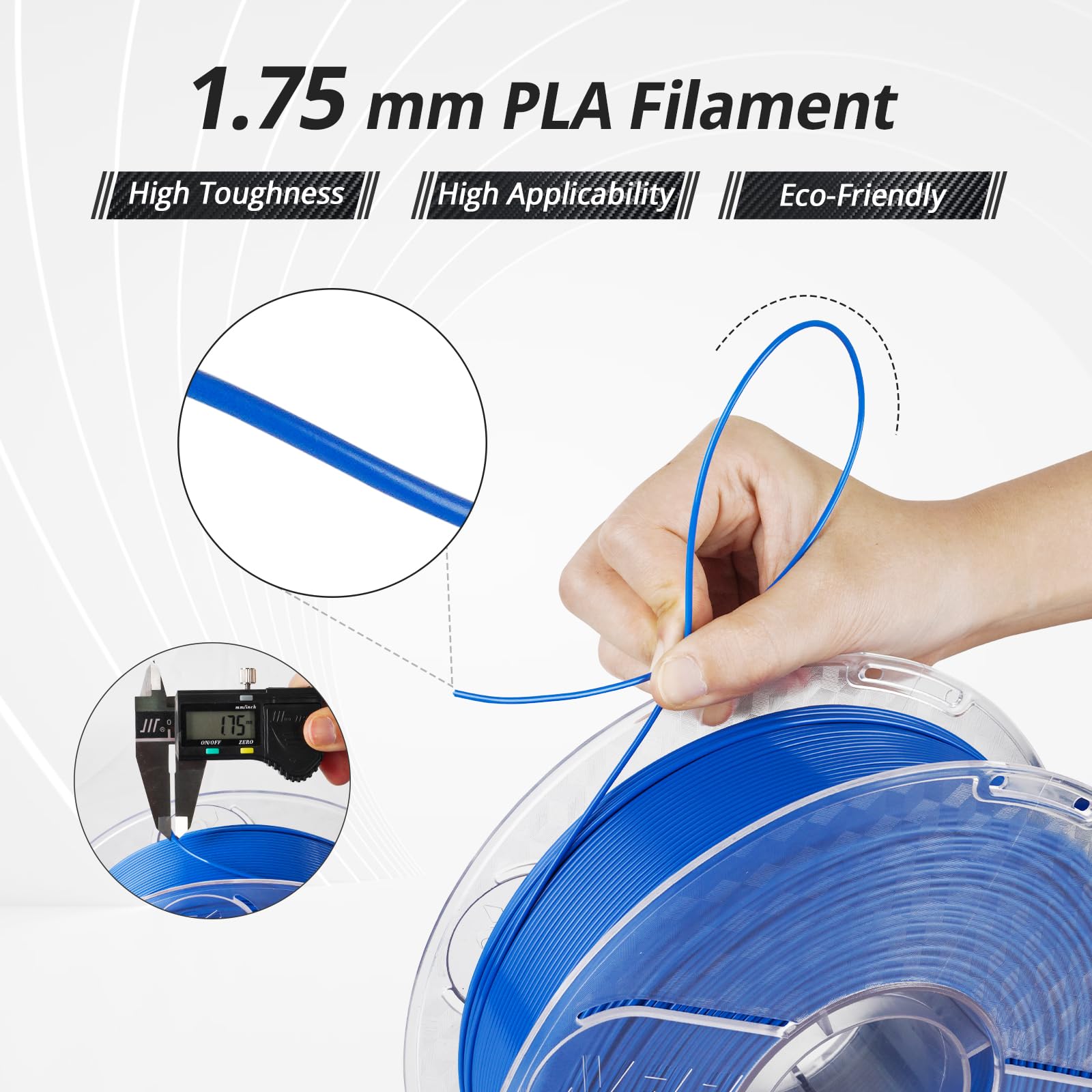 PLA Basic-High Speed 1.75mm, 1 KG