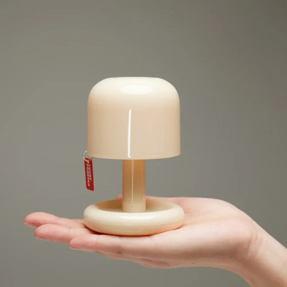 Mini Creative Desktop Sunset table lamp USB Rechargeable Mushroom Style Led Night Light for Coffee Bar Home Decor Bedroom